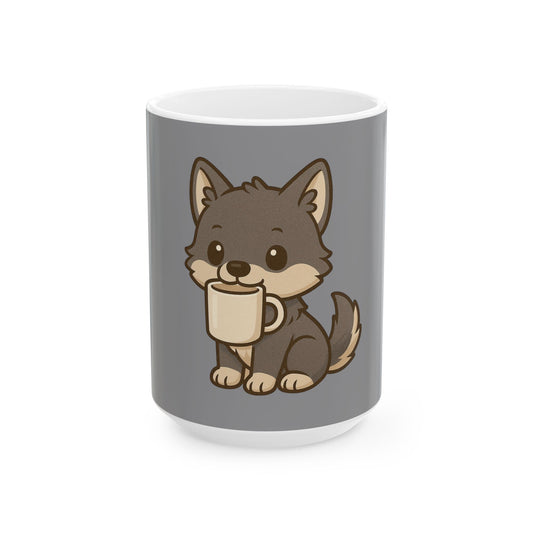 Cute Dog Ceramic Mug - Adorable Coffee Cup for Pet Lovers