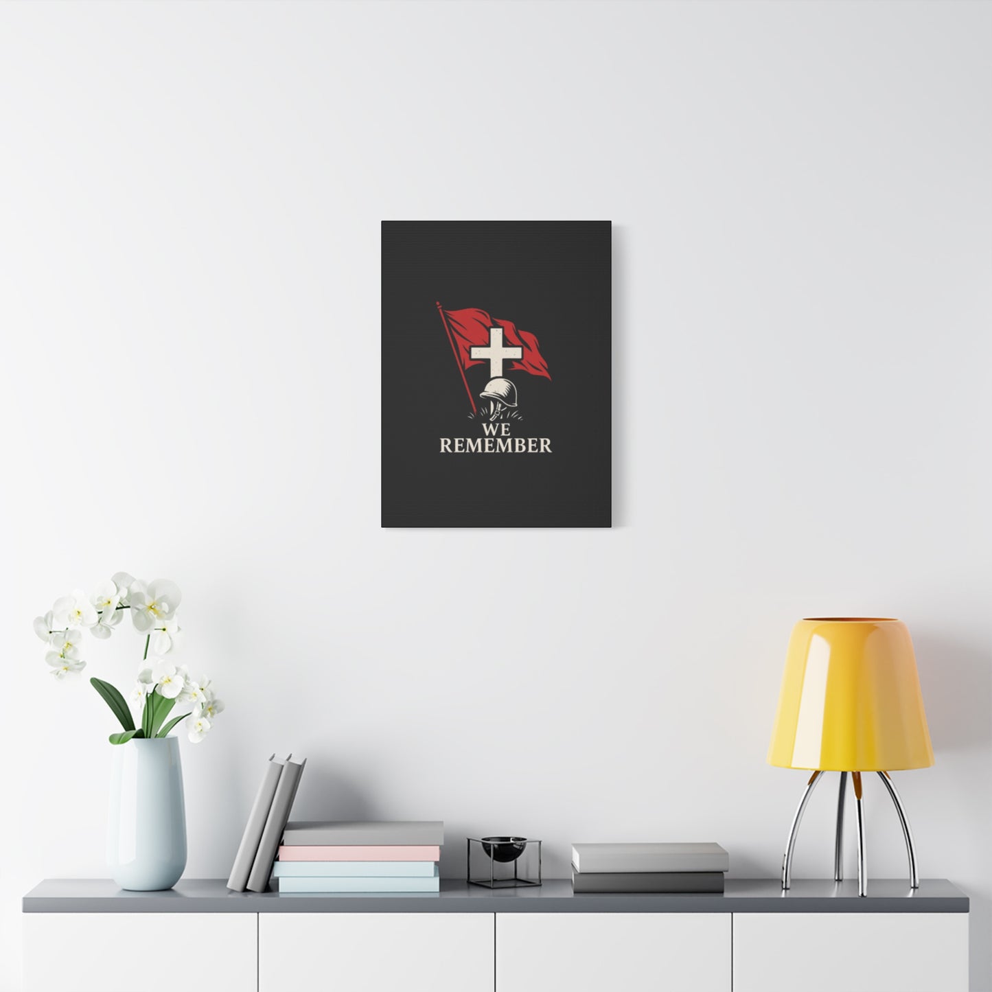 Memorial Canvas Wall Art - We Remember