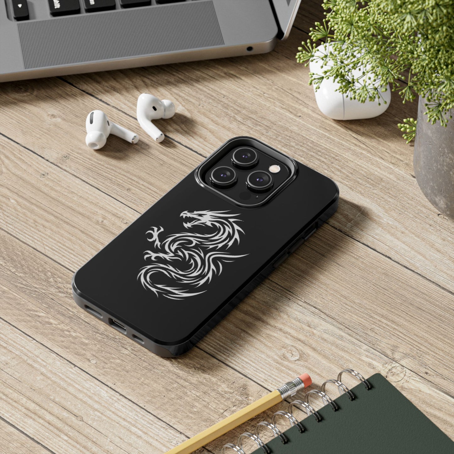 Dragon Design Tough Phone Case - Durable & Stylish for Adventurers
