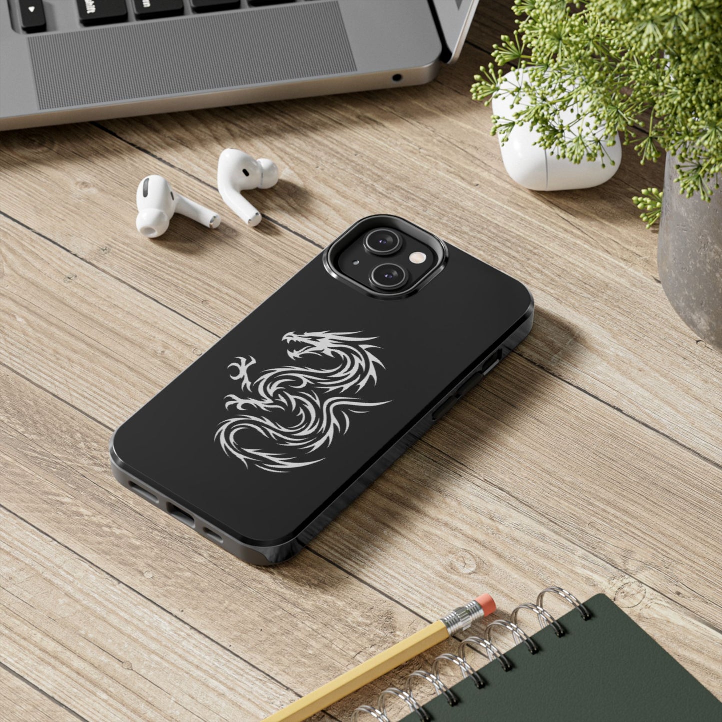 Dragon Design Tough Phone Case - Durable & Stylish for Adventurers