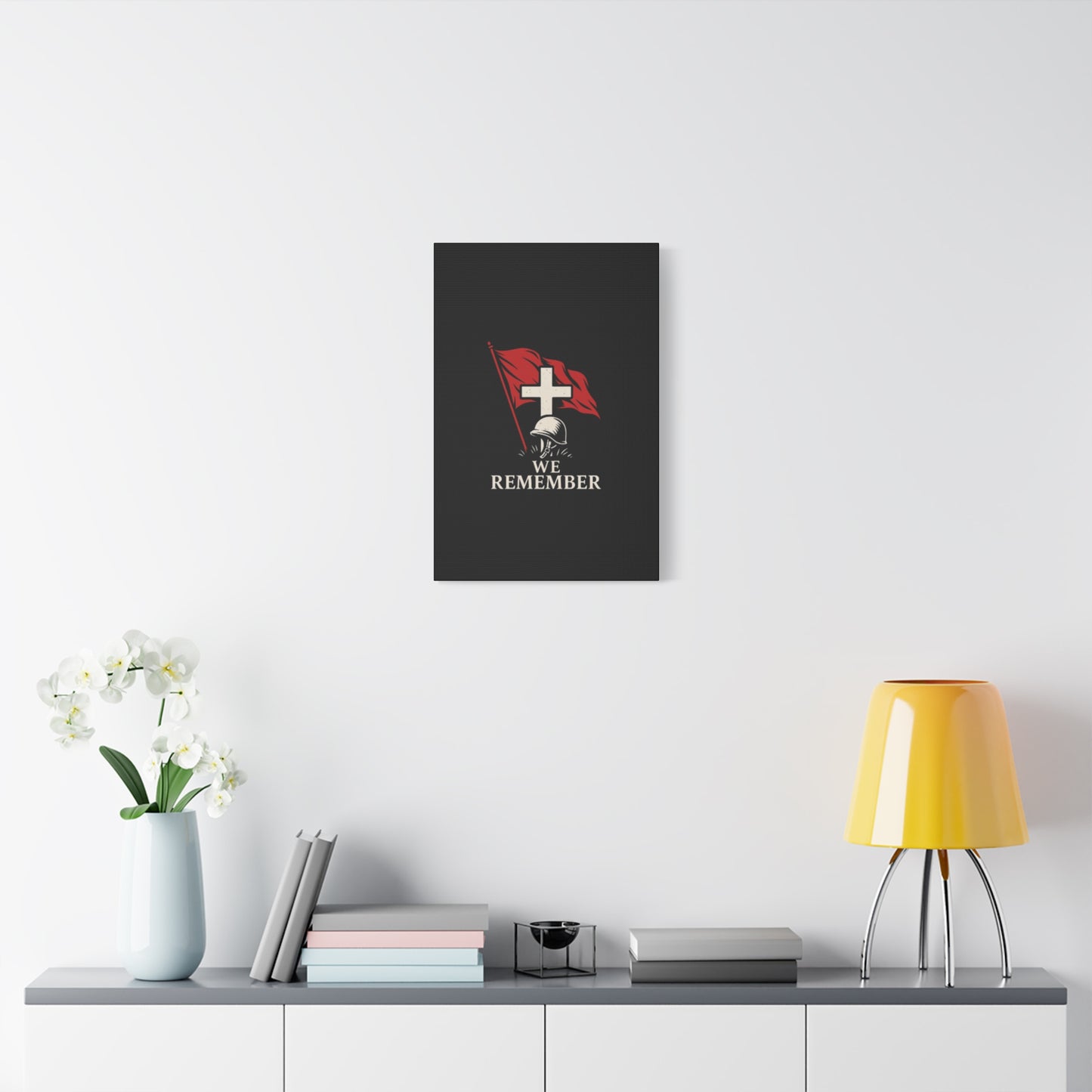 Memorial Canvas Wall Art - We Remember