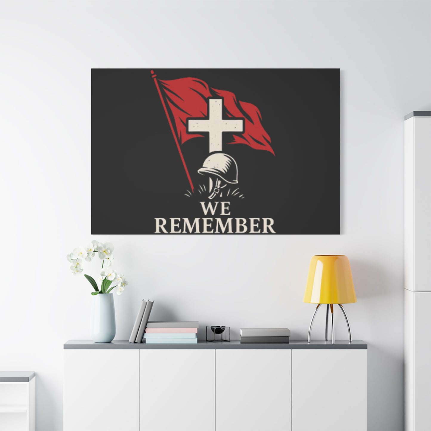 Memorial Canvas Wall Art - We Remember