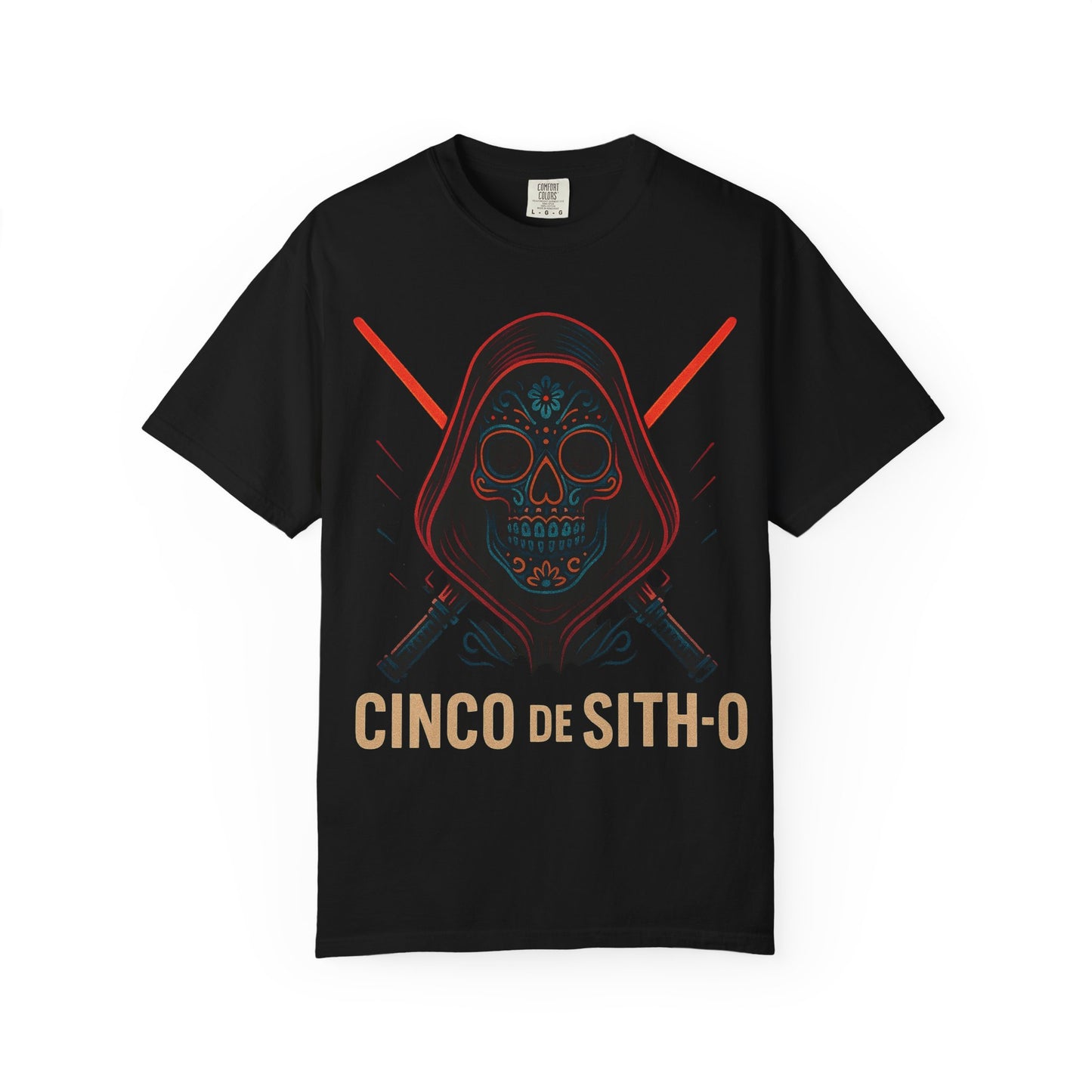 Cinco de Sith-O Shirt | Unisex Garment-Dyed T-Shirt for Celebrating Halloween and Day of the Dead