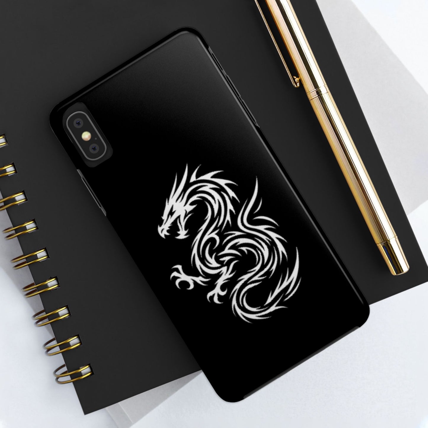 Dragon Design Tough Phone Case - Durable & Stylish for Adventurers