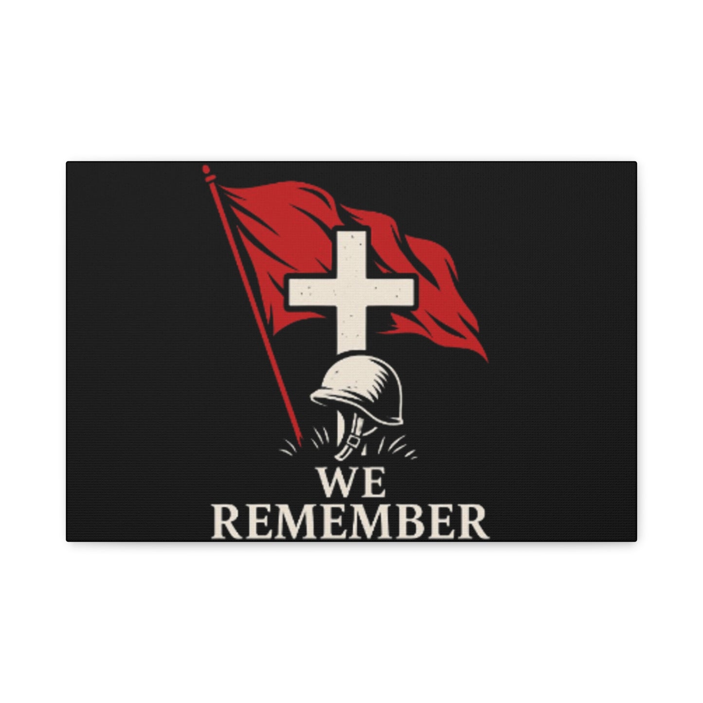 Memorial Canvas Wall Art - We Remember