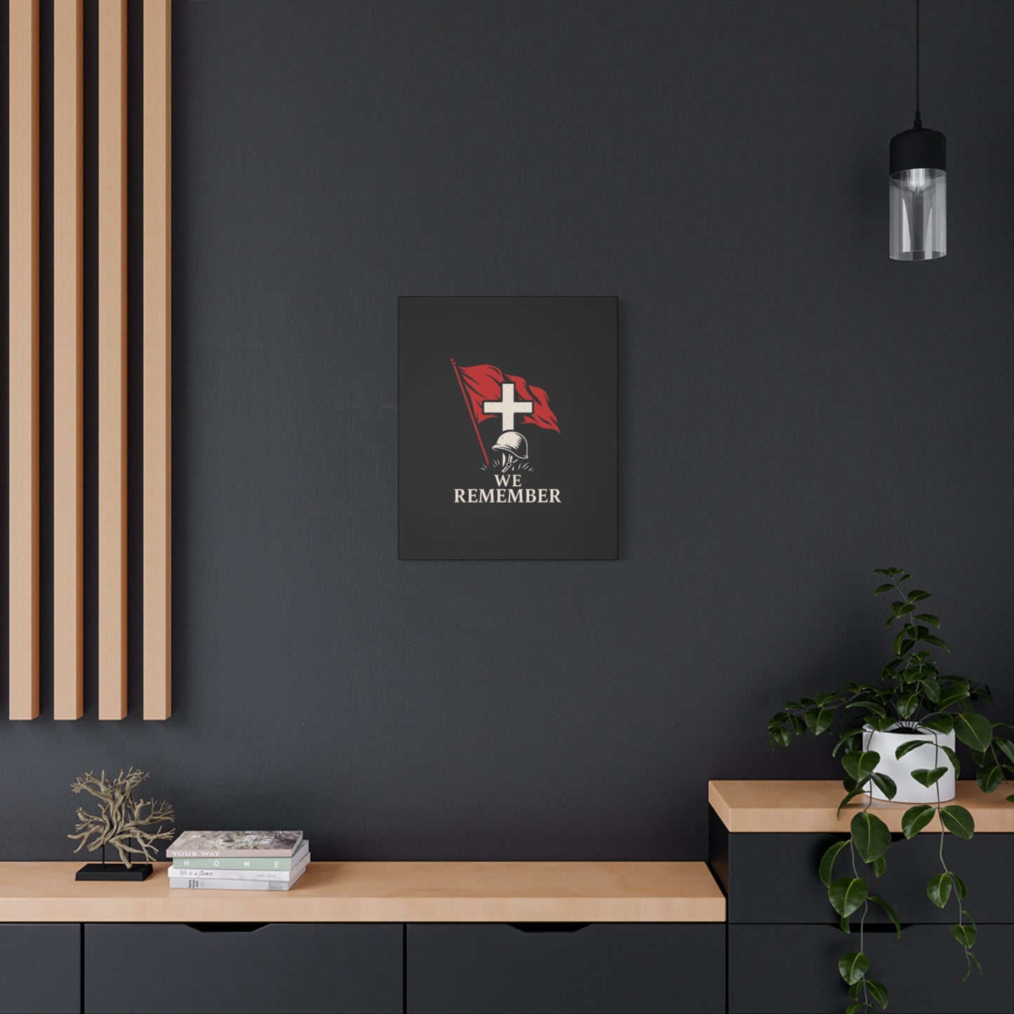 Memorial Canvas Wall Art - We Remember
