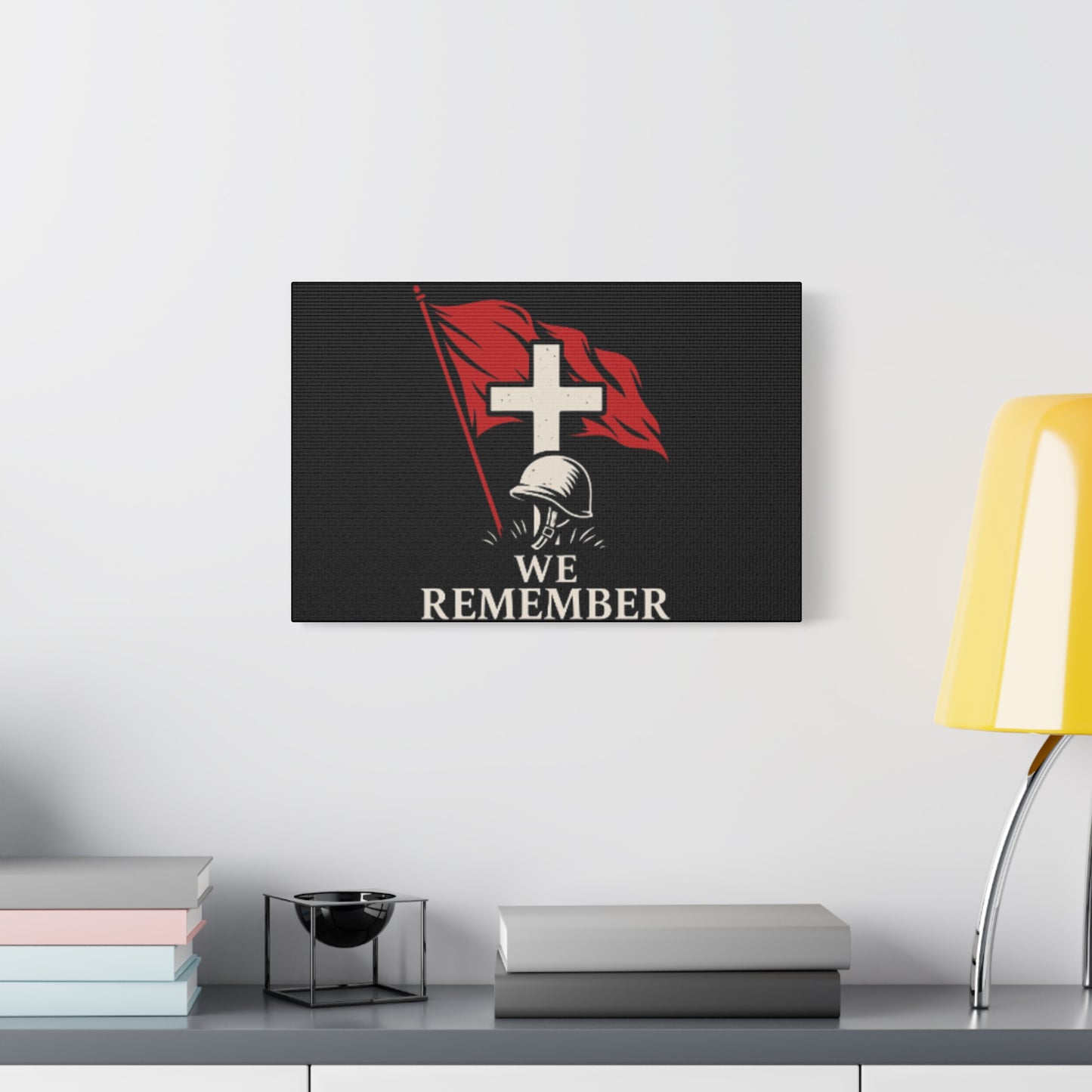 Memorial Canvas Wall Art - We Remember