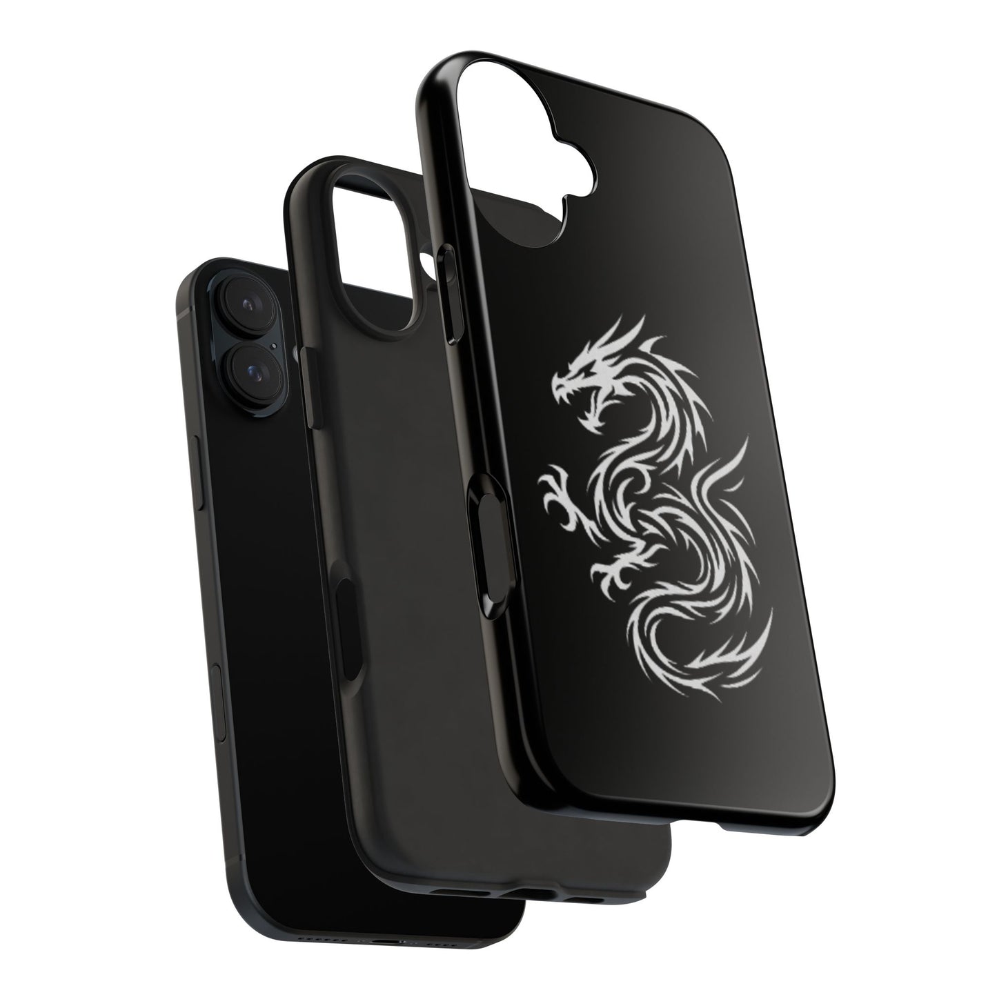 Dragon Design Tough Phone Case - Durable & Stylish for Adventurers