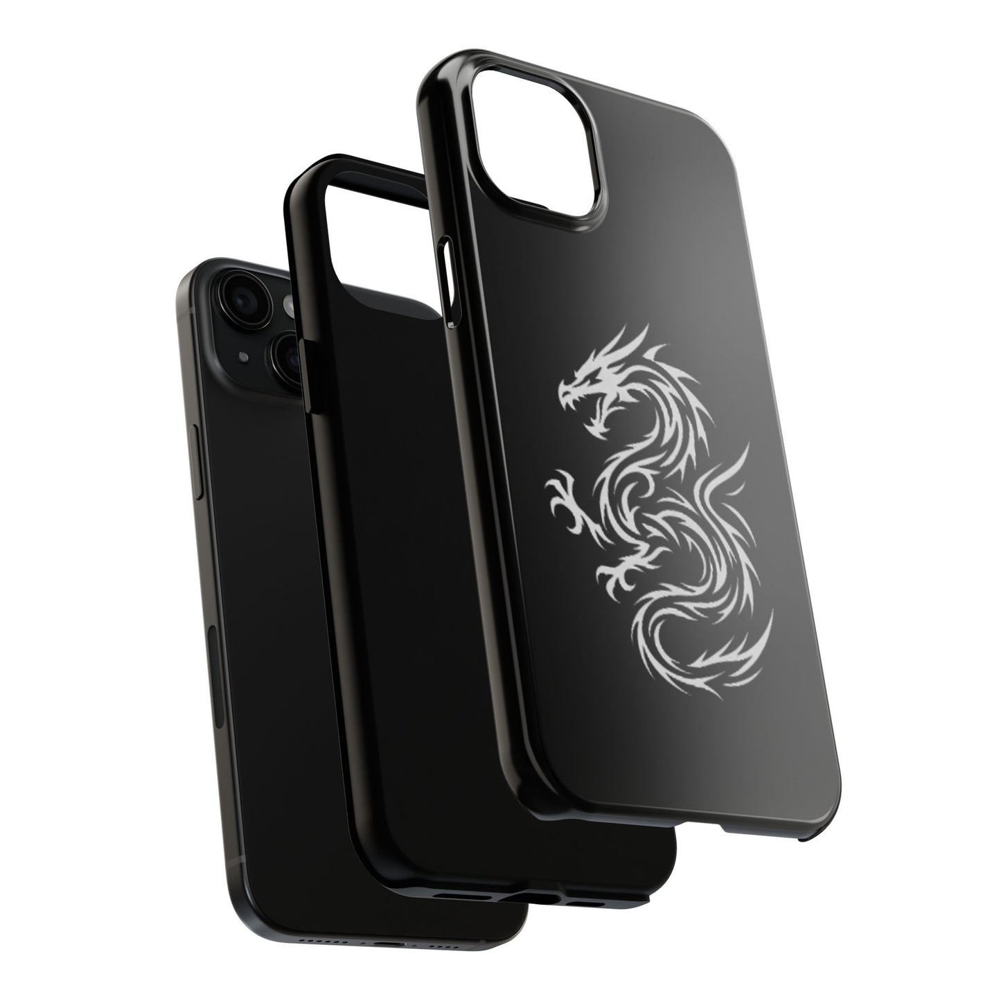Dragon Design Tough Phone Case - Durable & Stylish for Adventurers