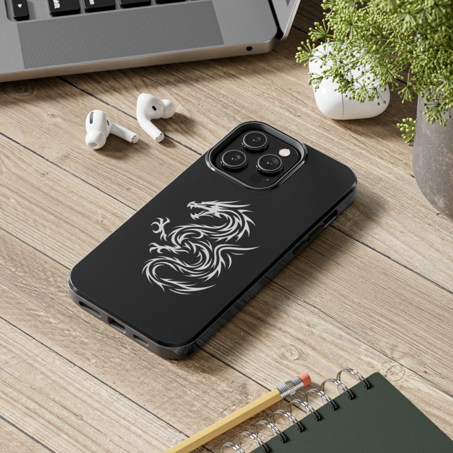 Dragon Design Tough Phone Case - Durable & Stylish for Adventurers