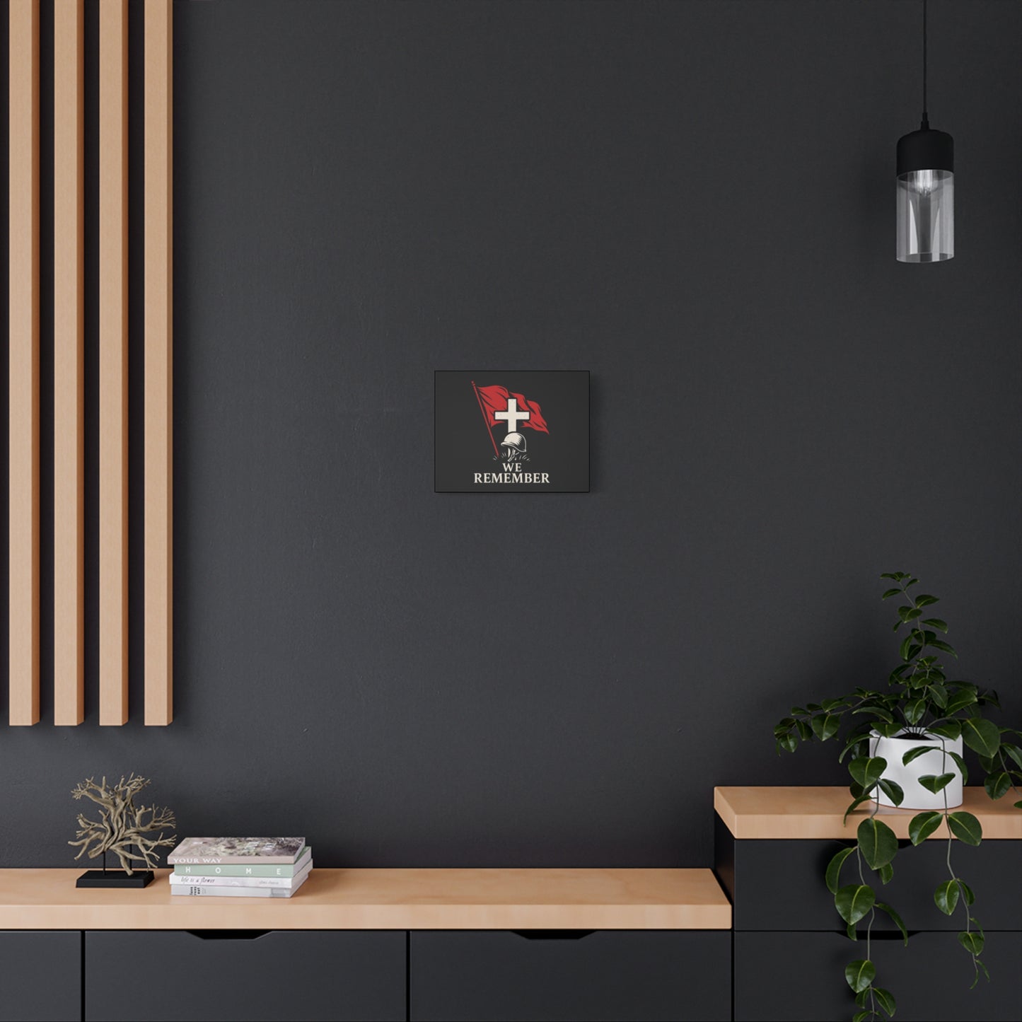 Memorial Canvas Wall Art - We Remember