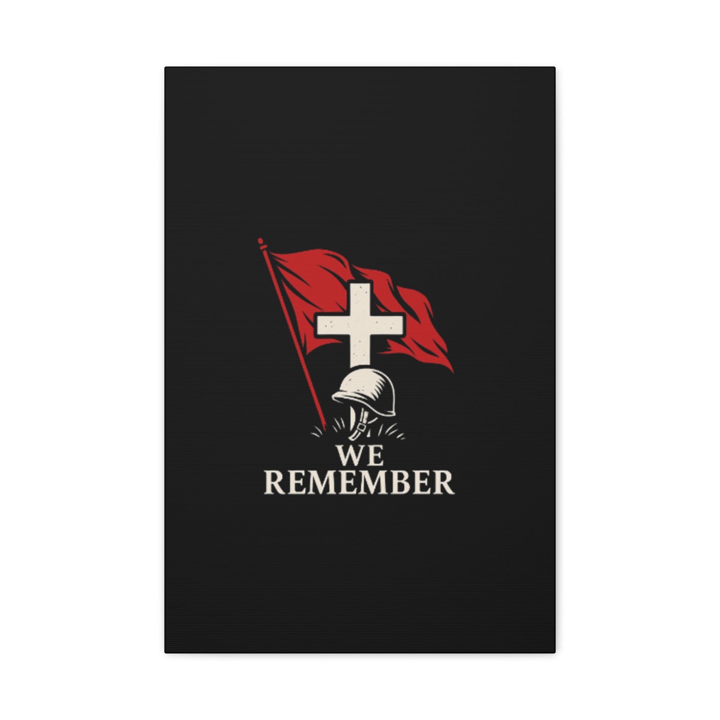 Memorial Canvas Wall Art - We Remember