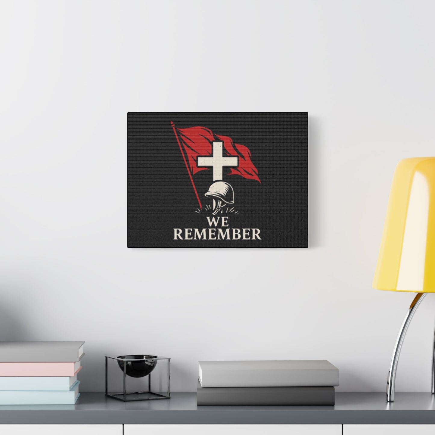 Memorial Canvas Wall Art - We Remember