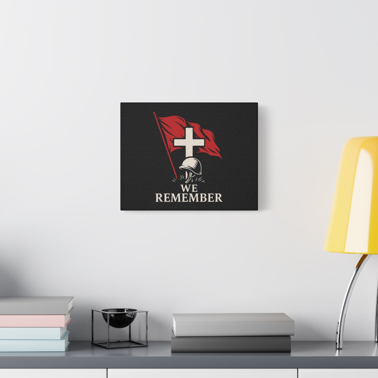 Memorial Canvas Wall Art - We Remember
