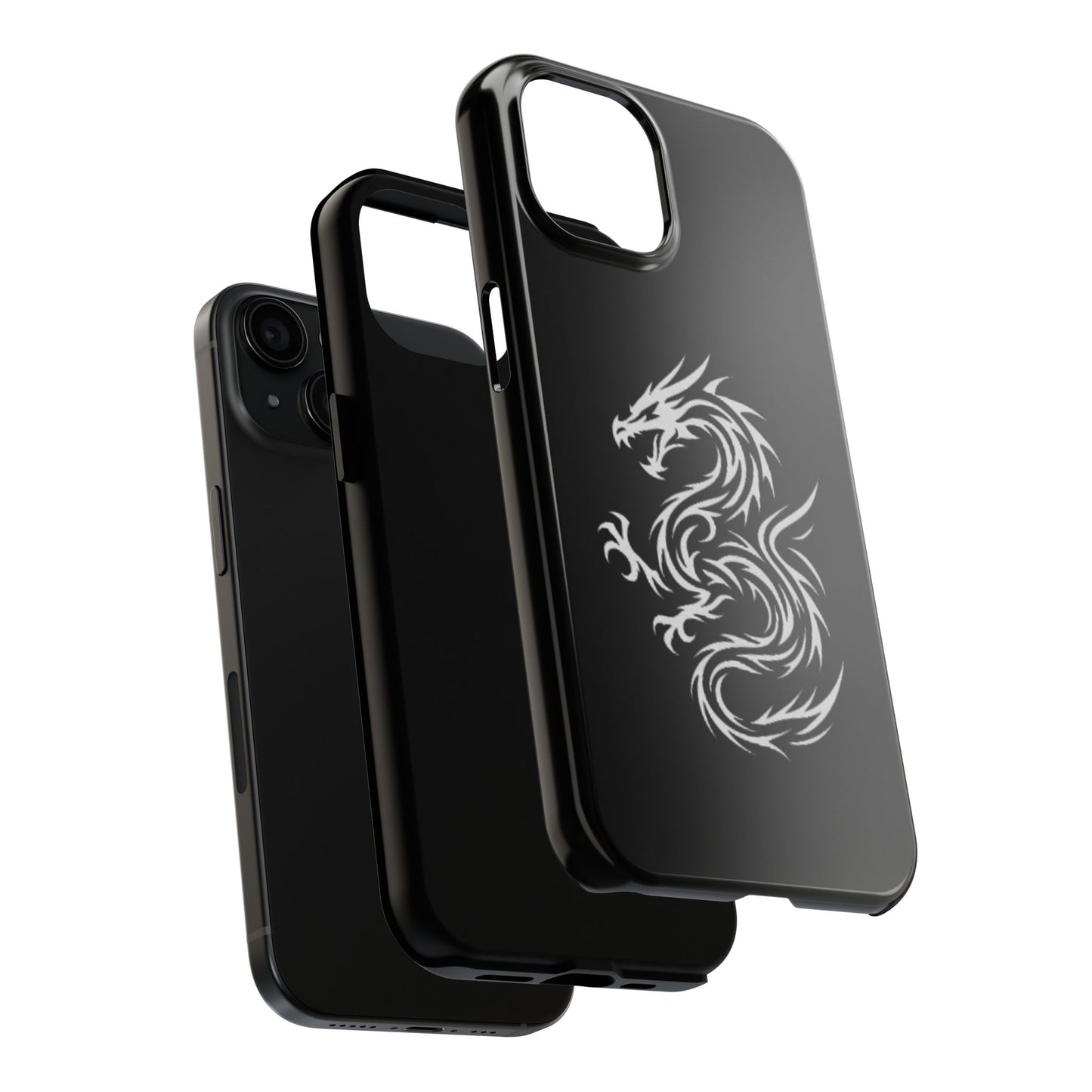 Dragon Design Tough Phone Case - Durable & Stylish for Adventurers
